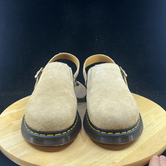 Doc Marten’s Isham Desert Oasis Suede Mules Mens Size 12 - Picture 3 of 8